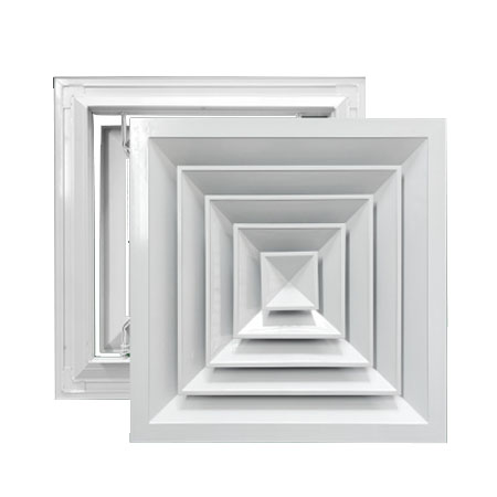 Cửa gió khuếch tán 450×450