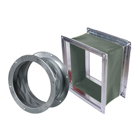 Khớp nối mềm đầu quạt với ống