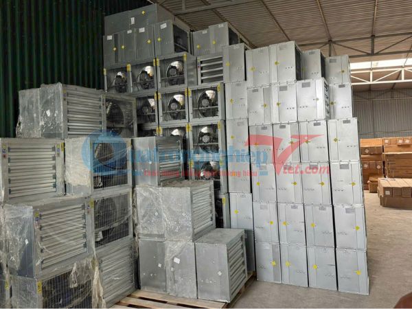 Quạt Thông Gió Vuông Công Nghiệp 500×500 5